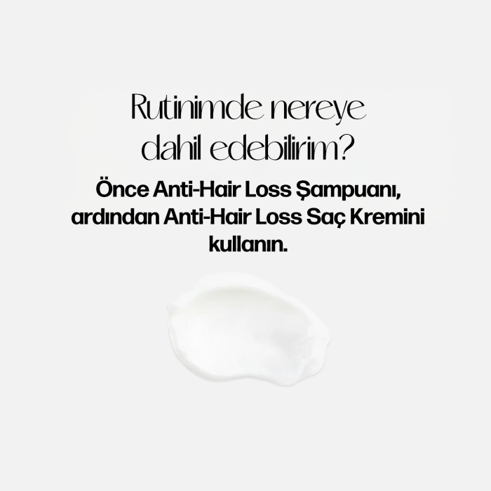 Saç Dökülmesine Karşı Krem