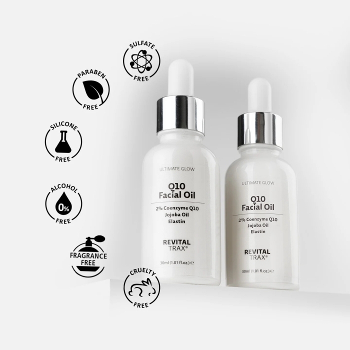 %2 Q10 Ultimate Glow Face Oil