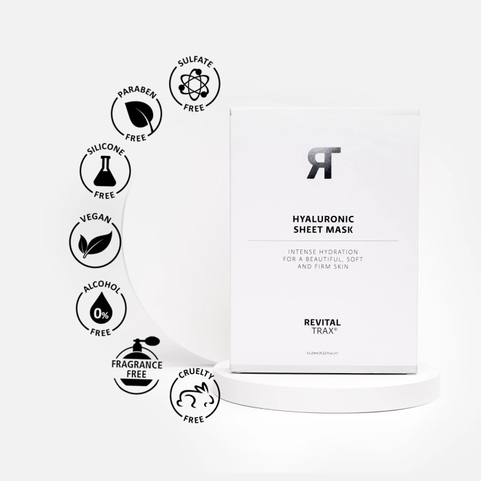 Masque de visage hyaluronique