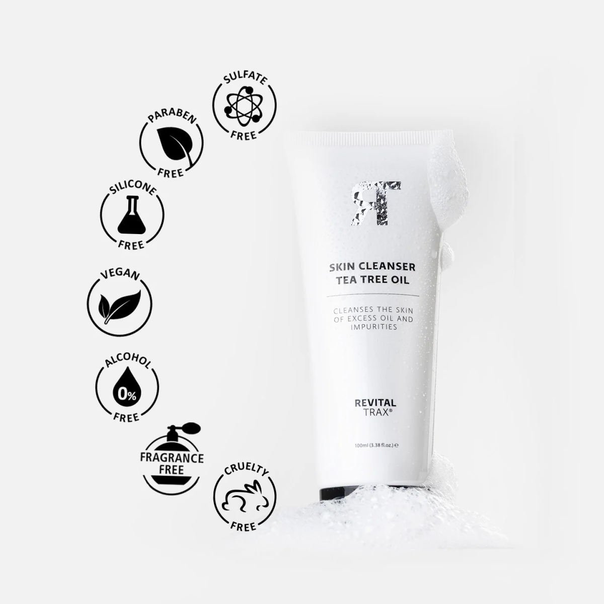 Çay Ağacı Yağlı Cilt Temizleyici - RevitalTrax
