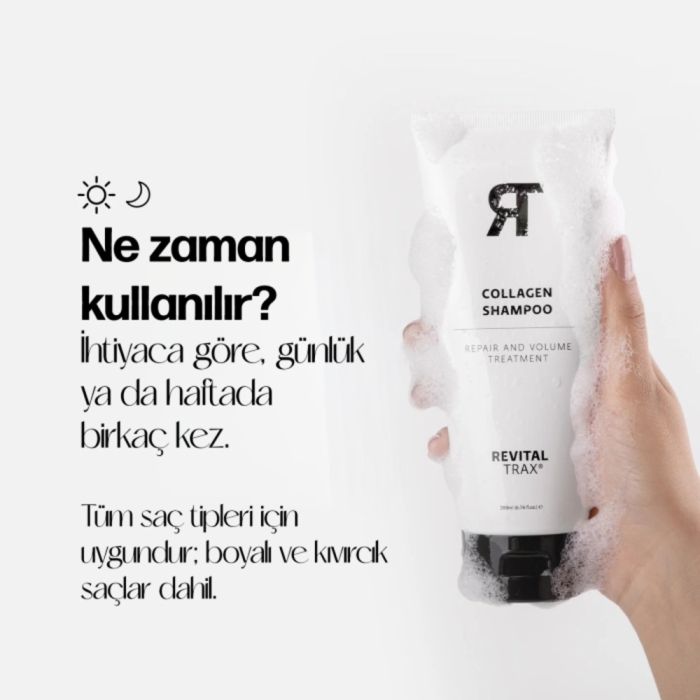 Kolajen Saç Şampuanı + Kolajen Saç Kremi