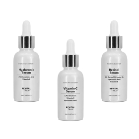 Vitamin-C + Retinol + Hyaluronik Serum